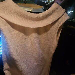 Calvin Klein Collection Backless Dress in Cream